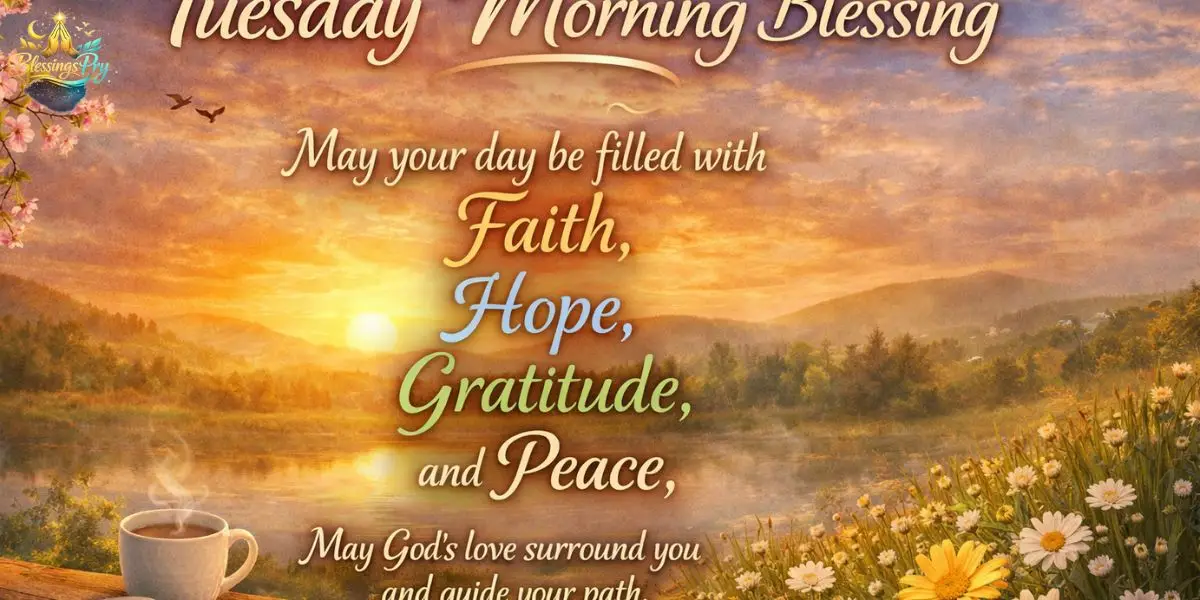 Tuesday Morning Blessing