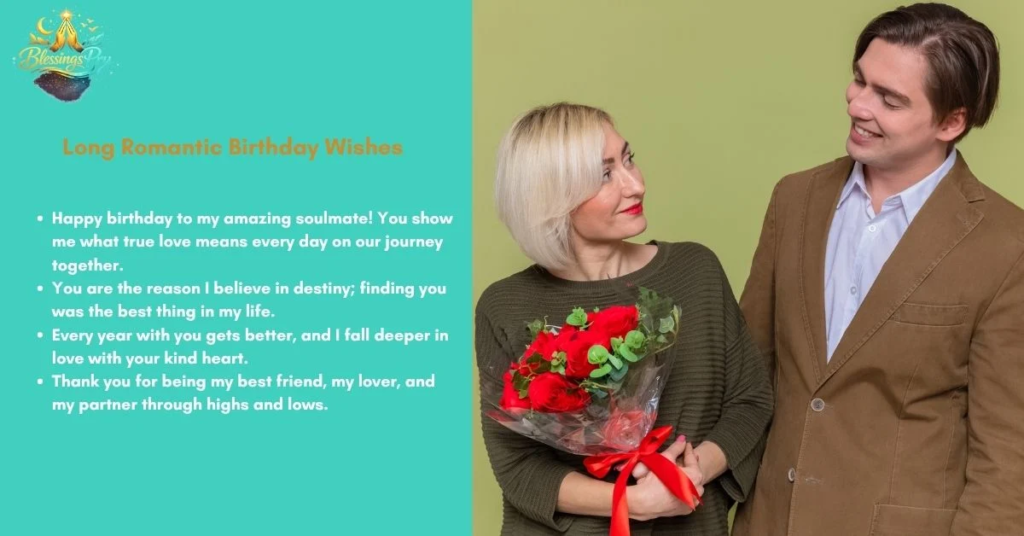 7. Long Romantic Birthday Wishes for Husband From Wife