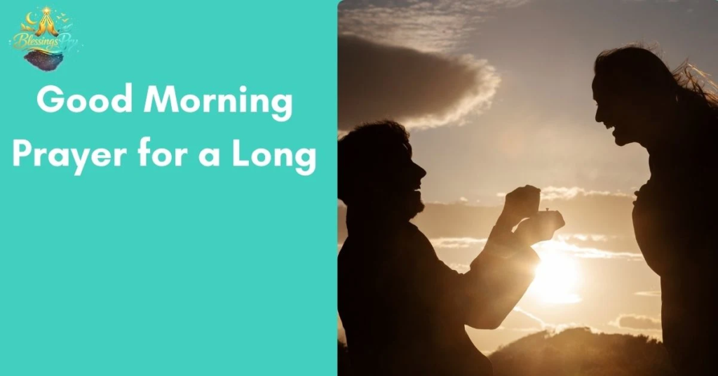 Good Morning Prayer for a Long-Distance Relationship