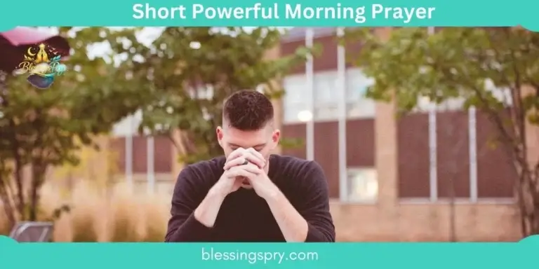 short powerful morning prayer